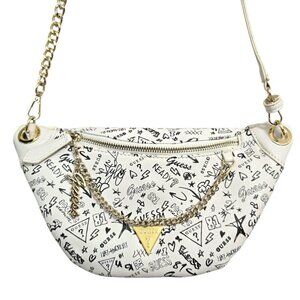 Guess Kyli Illustrated Crossbody Fanny Bag